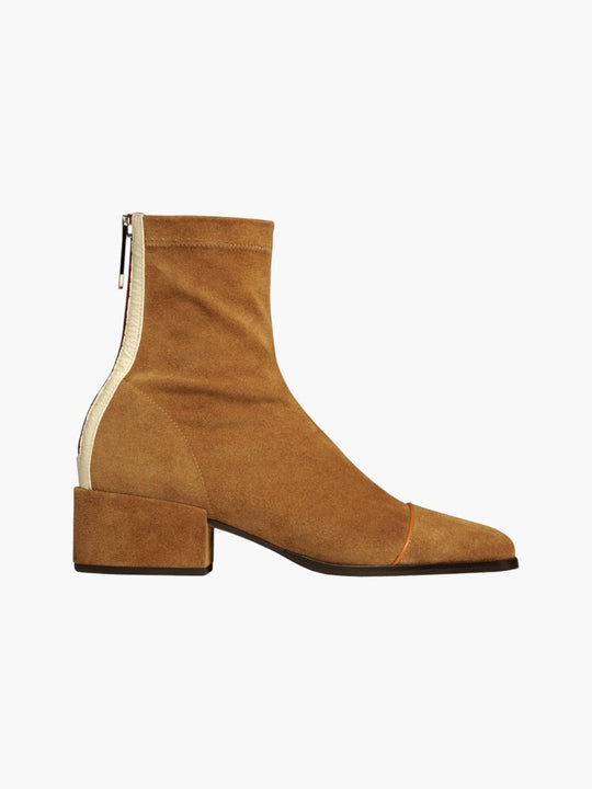 Strada Boots | Cognac Suede