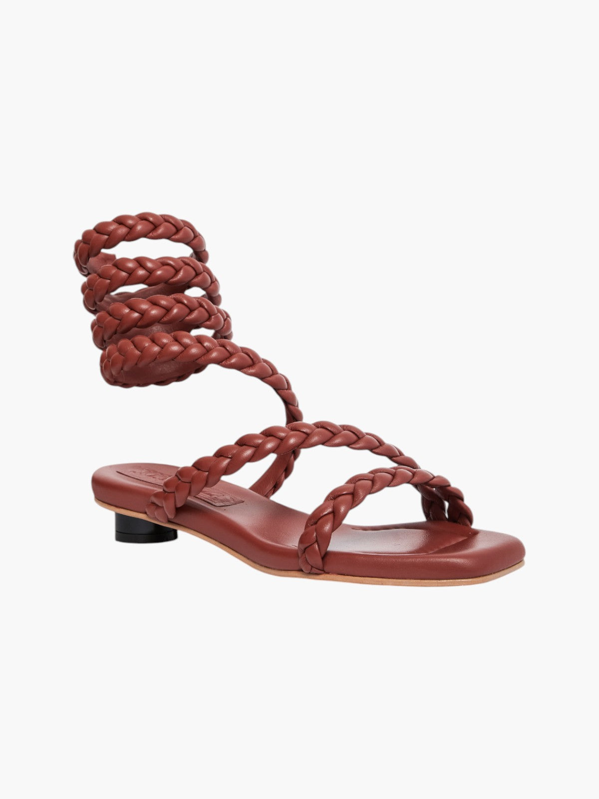 Roma Trenza Sandal | Burgundy Roma Trenza Sandal | Burgundy