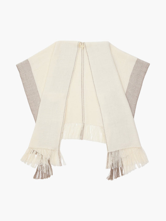 Solstice Ruana | Ivory