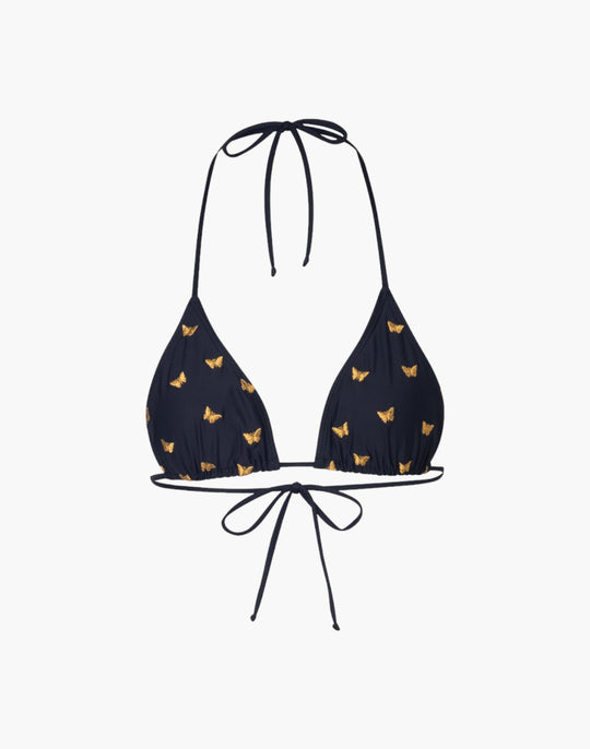 Moa Top | Gold Butterflies