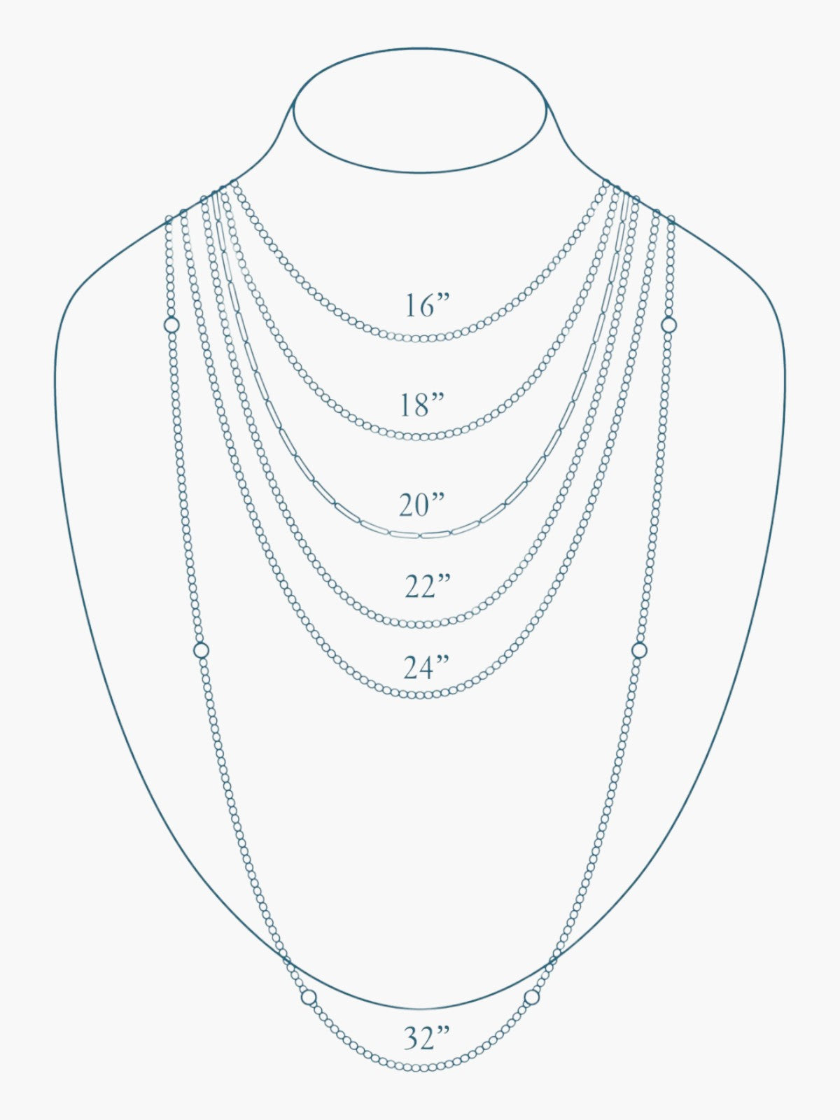 Bella Elongated Ball Chain Bella Elongated Ball Chain