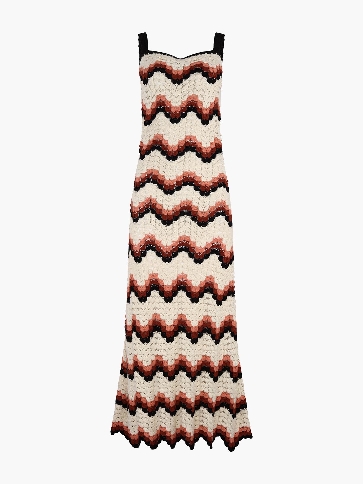 Marea Dress | Peach/Black Marea Dress | Peach/Black
