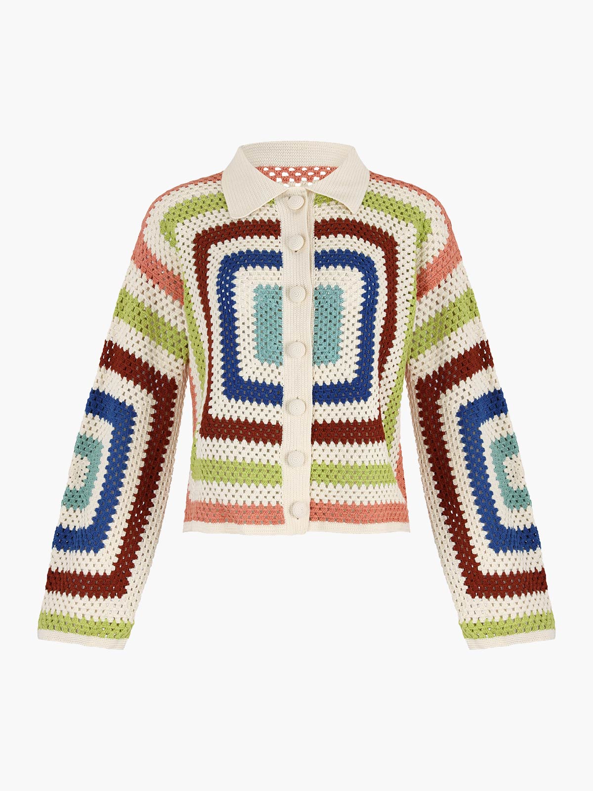 Plaza Crochet Cardigan Plaza Crochet Cardigan