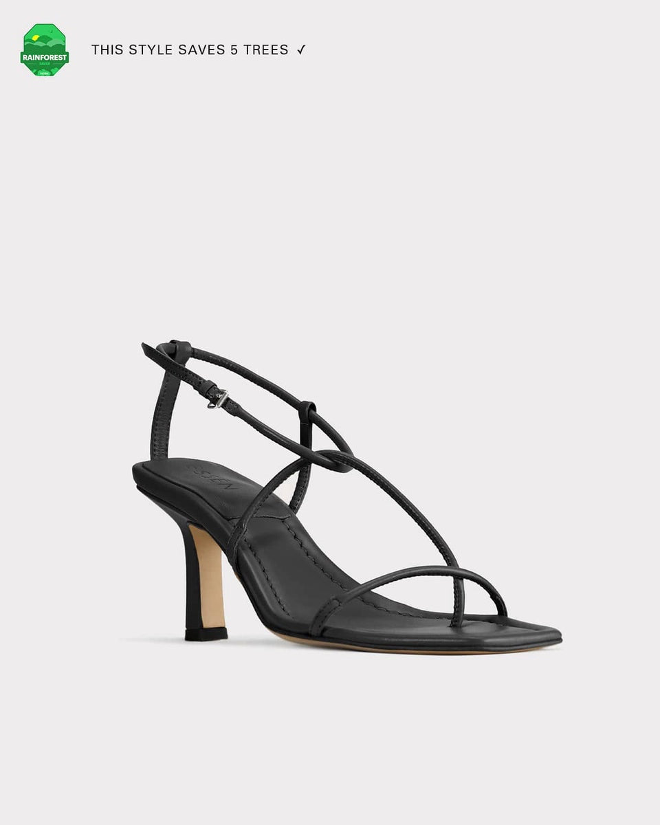 The Strappy Sandal | Black The Strappy Sandal | Black