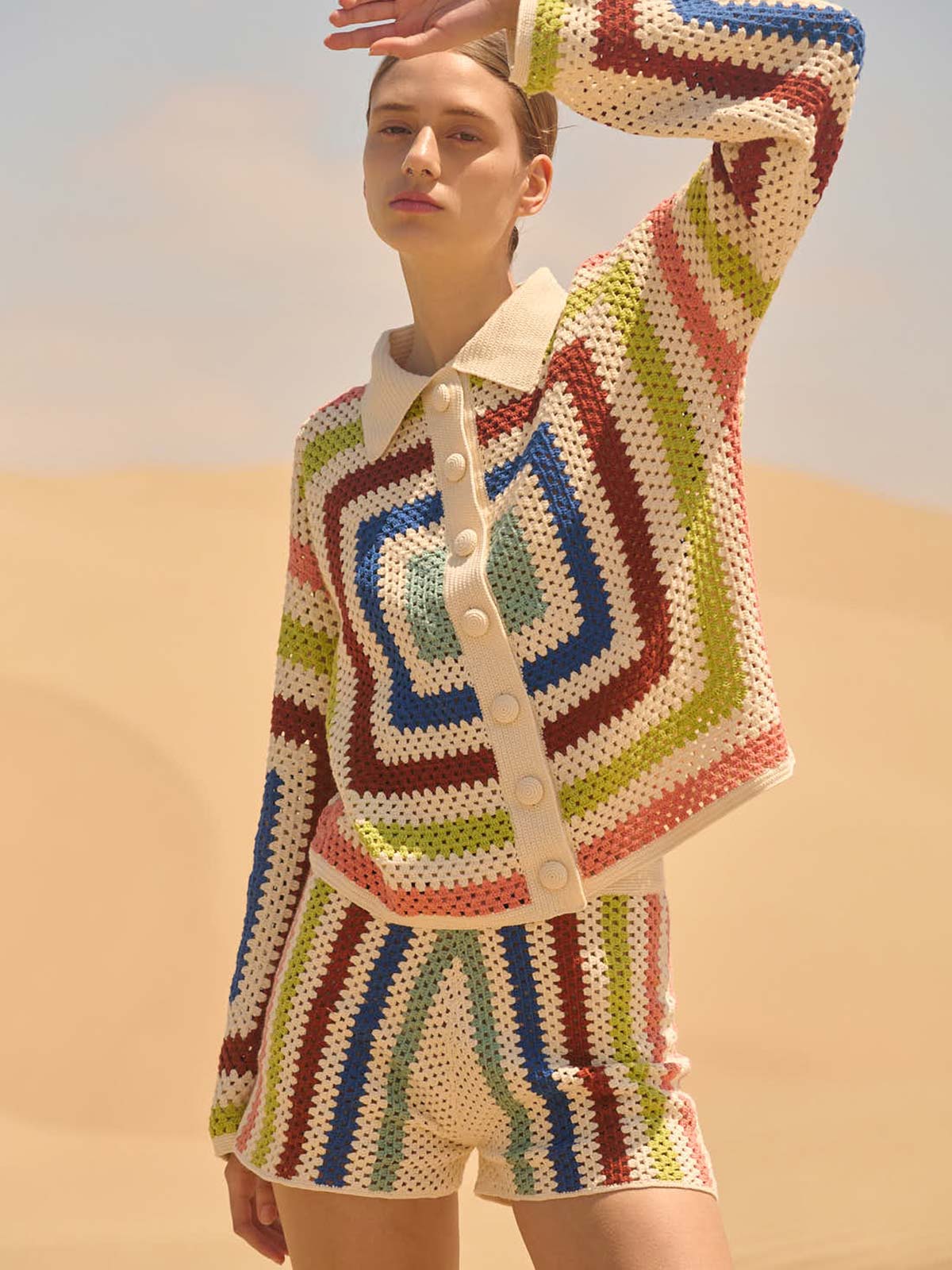 Plaza Crochet Cardigan Plaza Crochet Cardigan