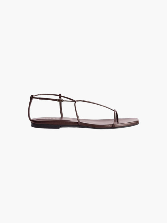 The Evening Sandal | Chocolate