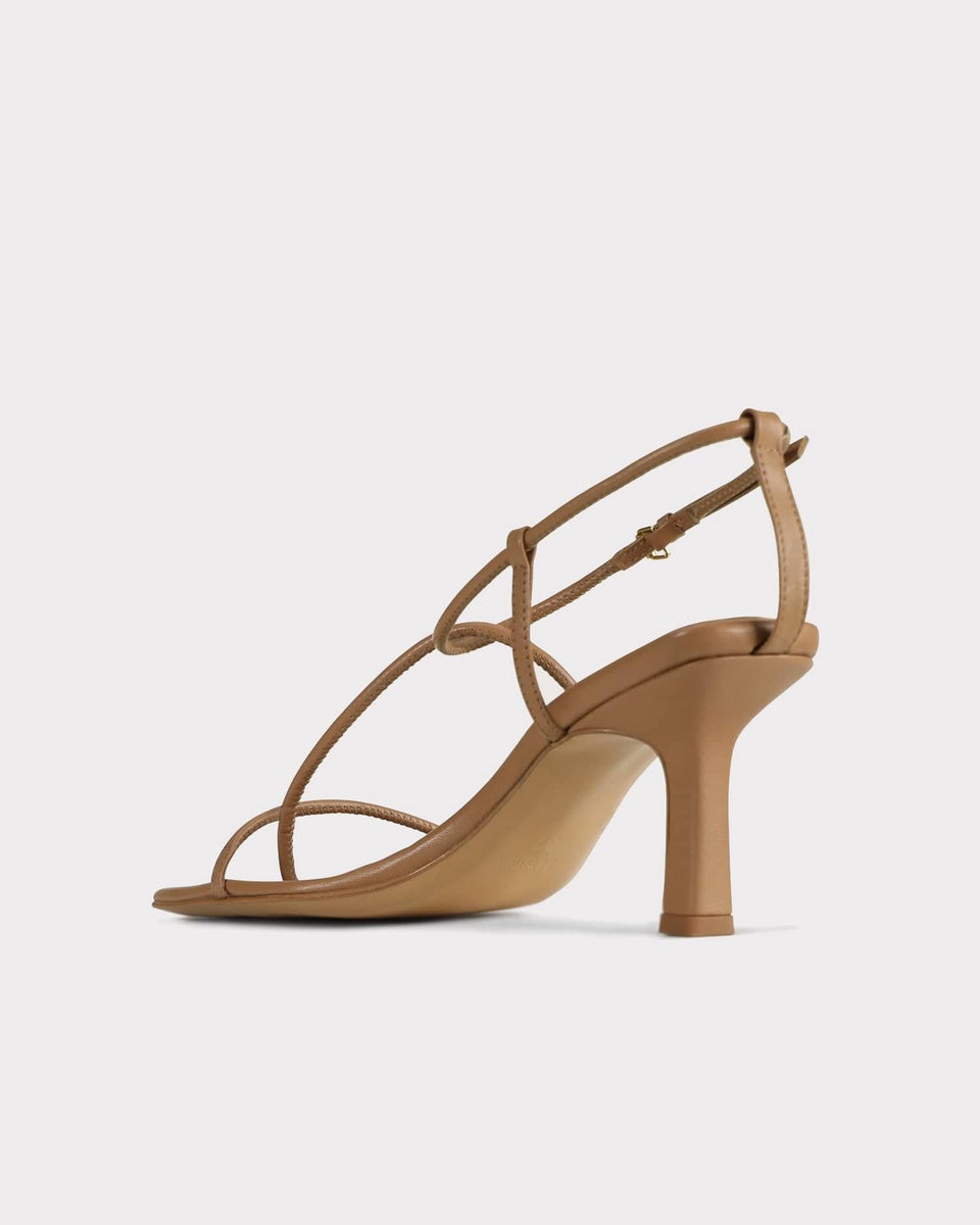 The Strappy Sandal | Almond The Strappy Sandal | Almond