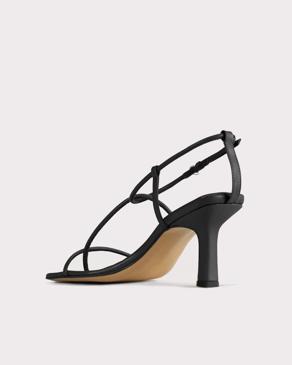 The Strappy Sandal | Black The Strappy Sandal | Black