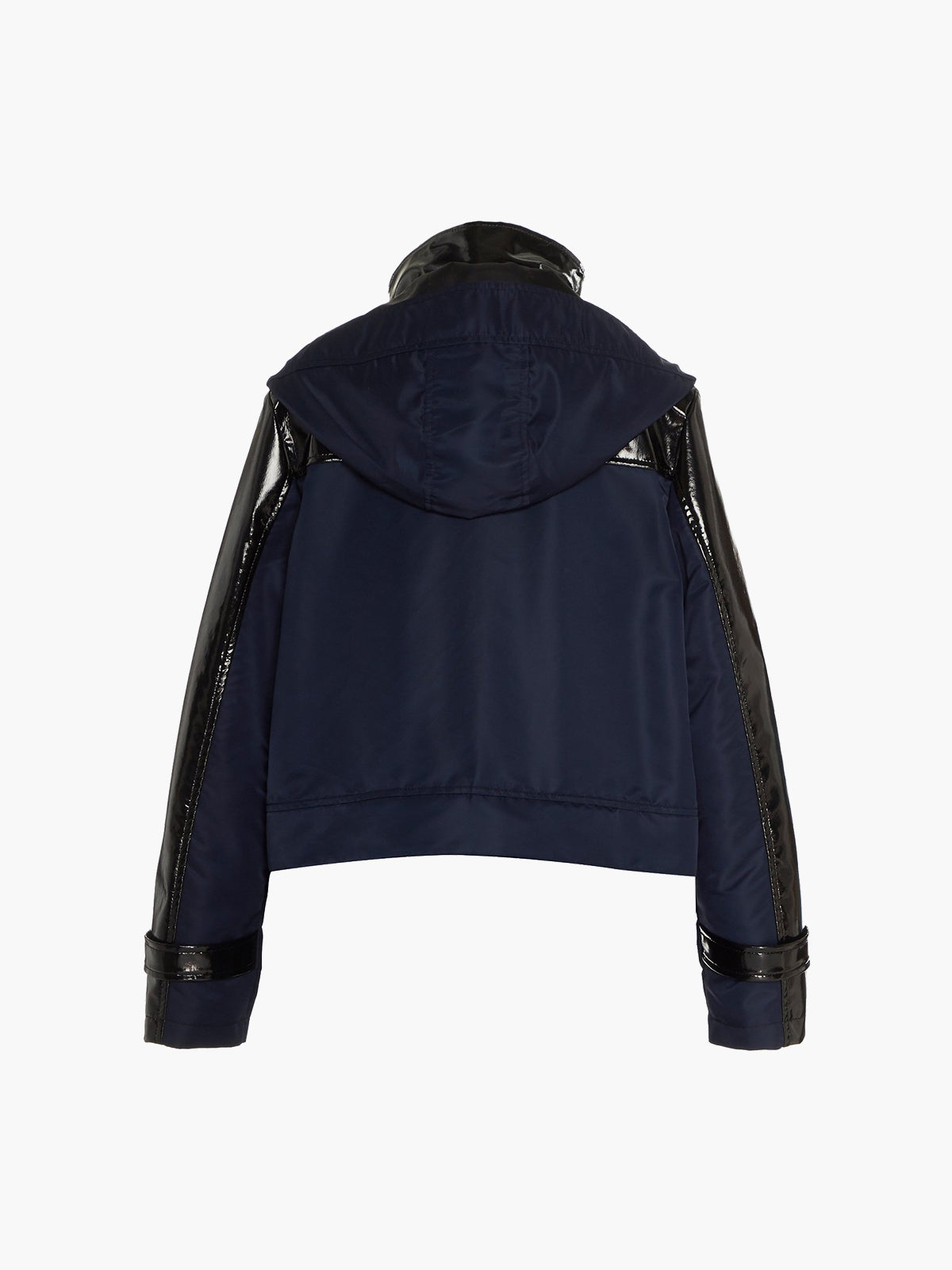 Water Resistant Convertible Sustainable Raincoat | Navy/Black Water Resistant Convertible Sustainable Raincoat | Navy/Black