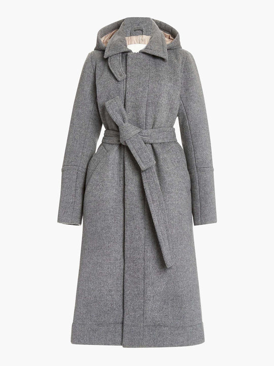 Sustainable Down Wool Over Coat