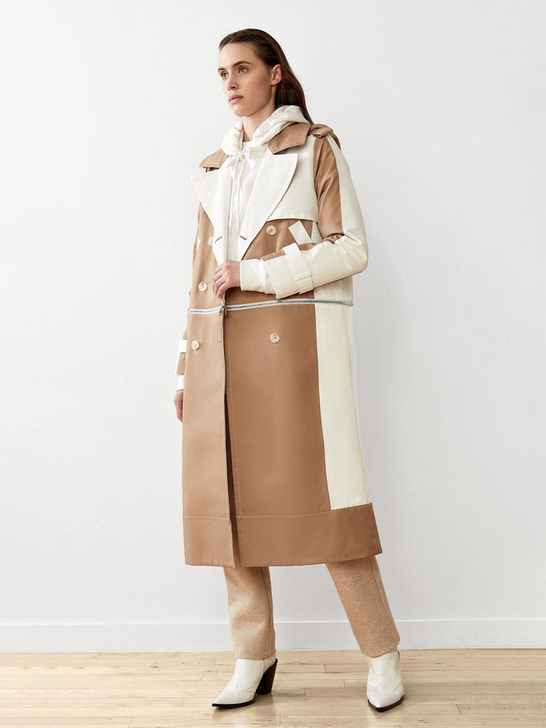 Convertible Trench Coat ルシェルブルー LE CIEL BLEU official