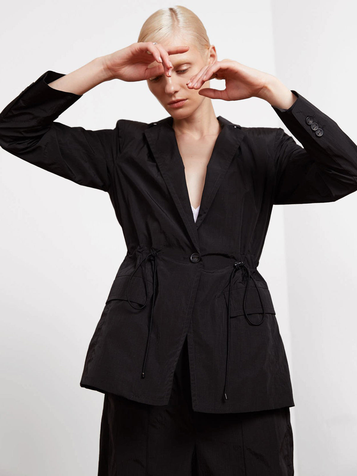 Water Resistant Travel Blazer | Black Water Resistant Travel Blazer | Black