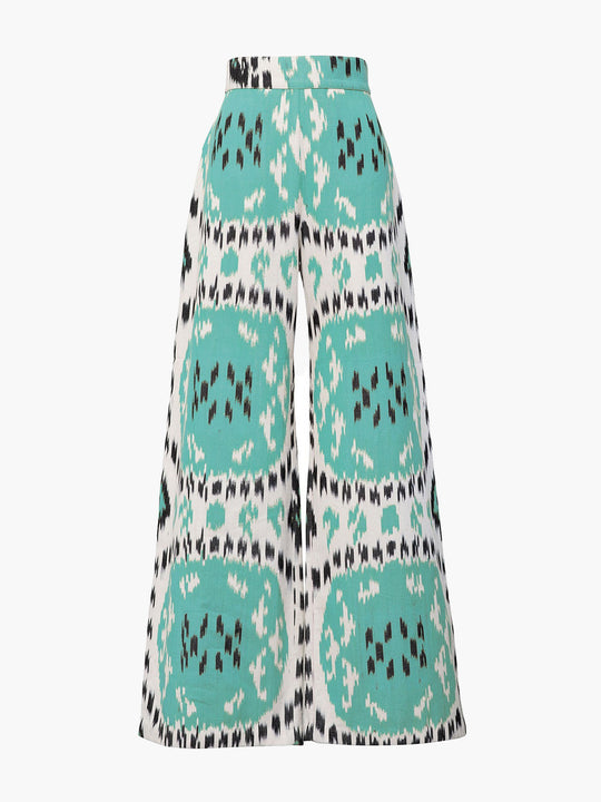 Rainbow Trousers | Aquamarine