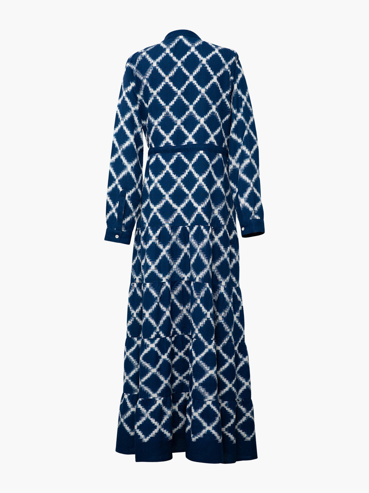 Rhombus Dress | Blue Rhombus Dress | Blue