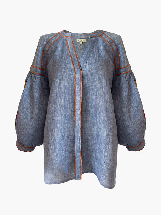 Rufous Blouse | Blue