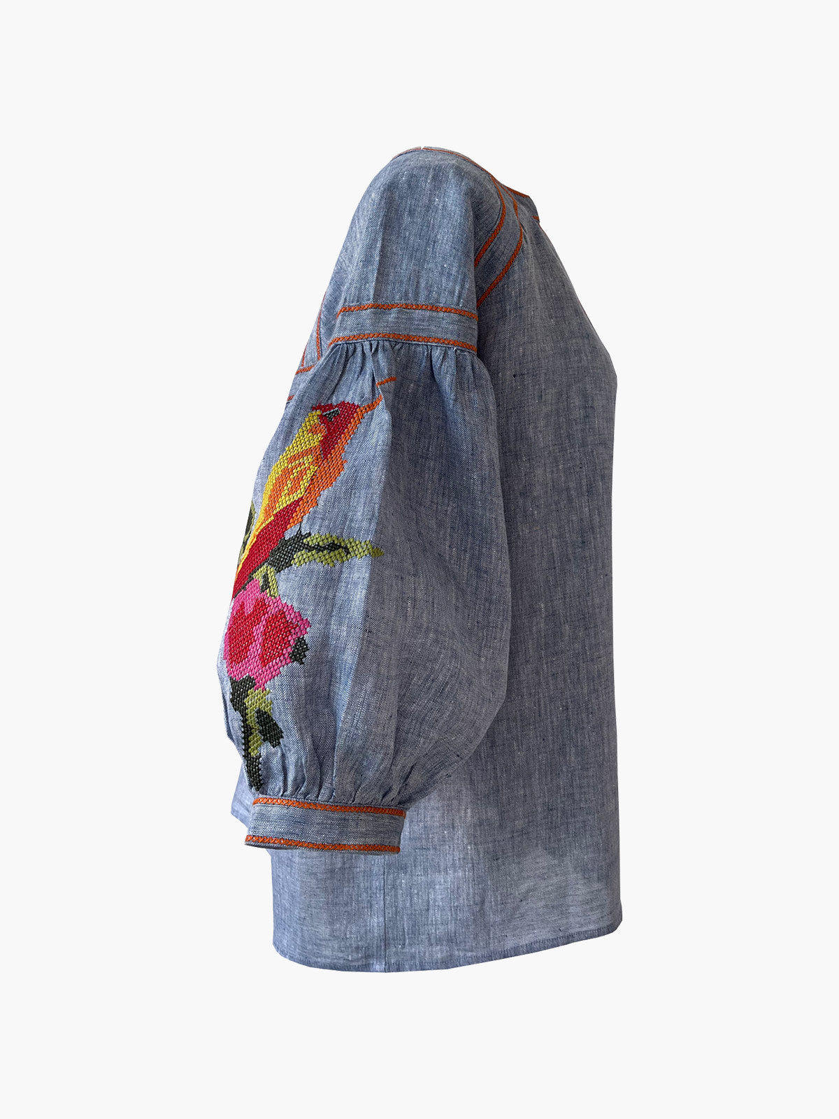 Rufous Blouse | Blue Rufous Blouse | Blue