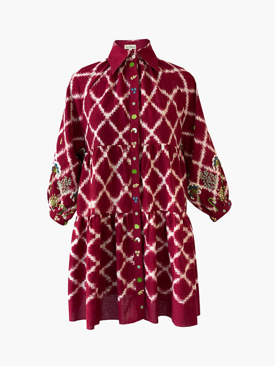 Red Sunflower Dress