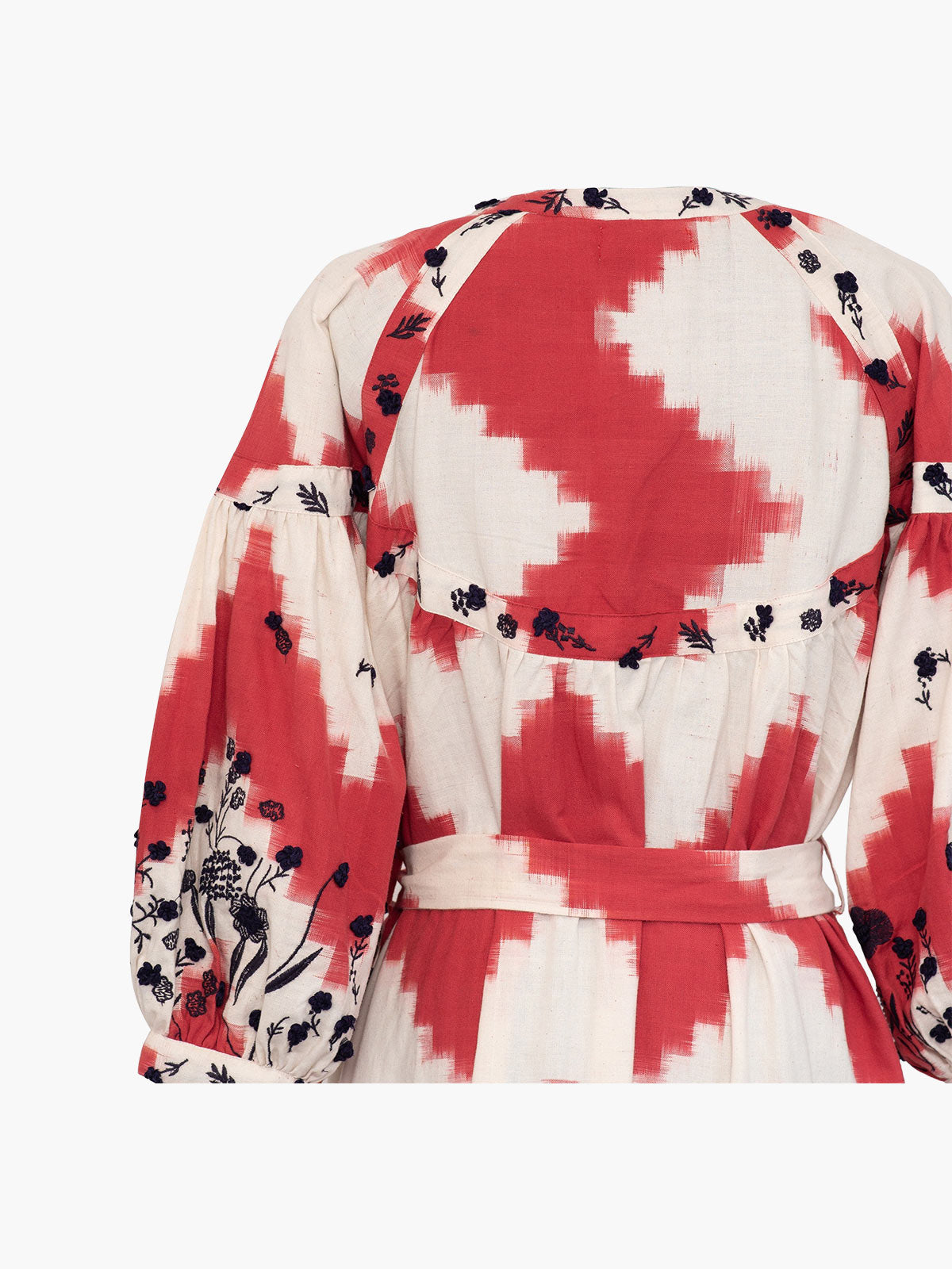 Zig Zag Dress | Red Zig Zag Dress | Red