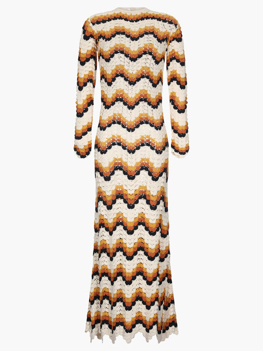 Abanico Hand Crocheted Dress