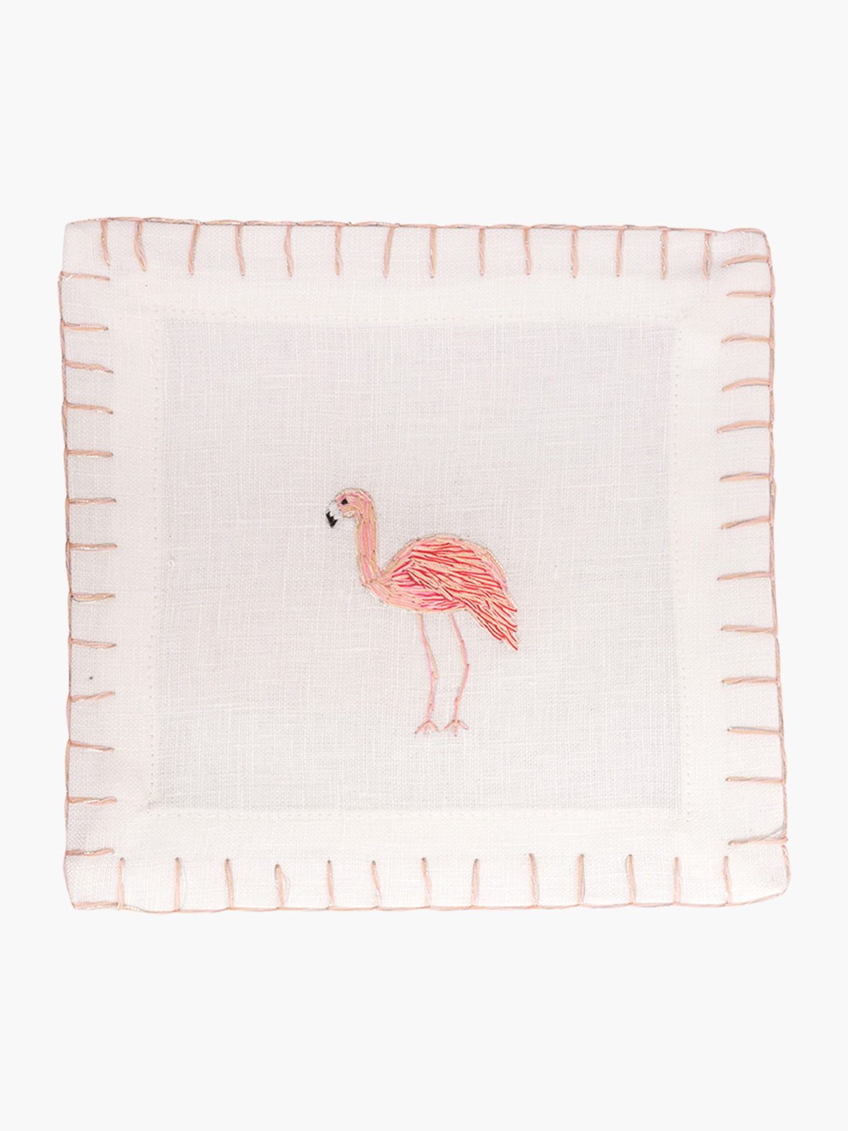 Cocktail Napkin Set of 4 | Flamingo Cocktail Napkin Set of 4 | Flamingo