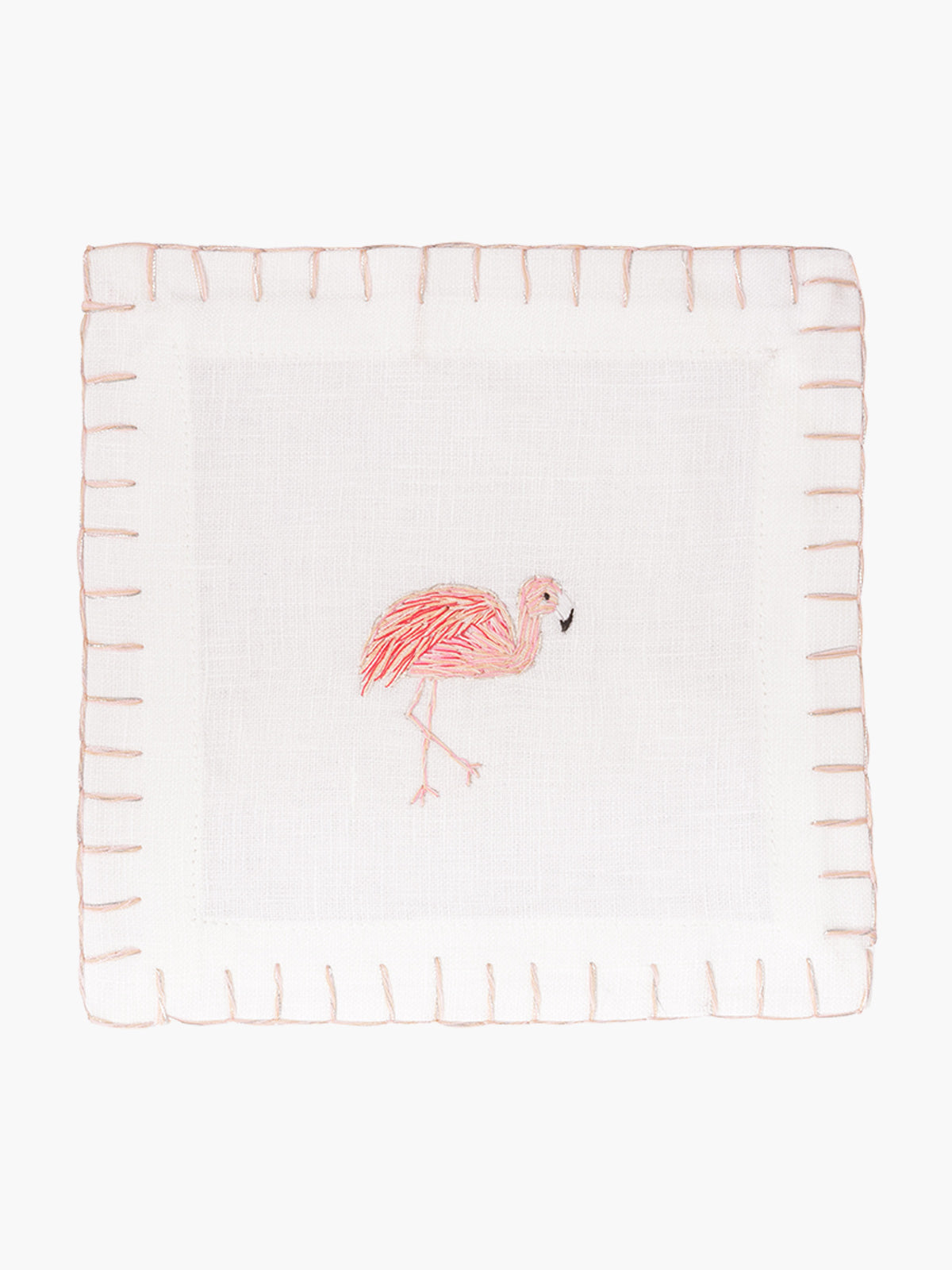 Cocktail Napkin Set of 4 | Flamingo Cocktail Napkin Set of 4 | Flamingo