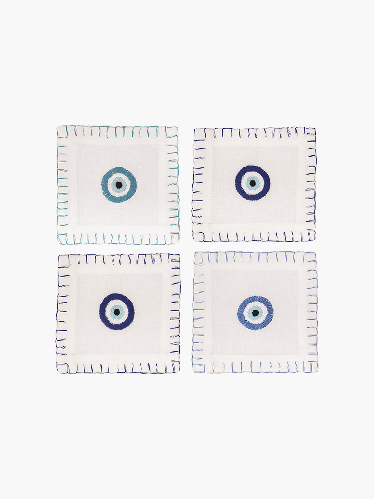 Cocktail Napkin Set of 4 | Good Eye Cocktail Napkin Set of 4 | Good Eye