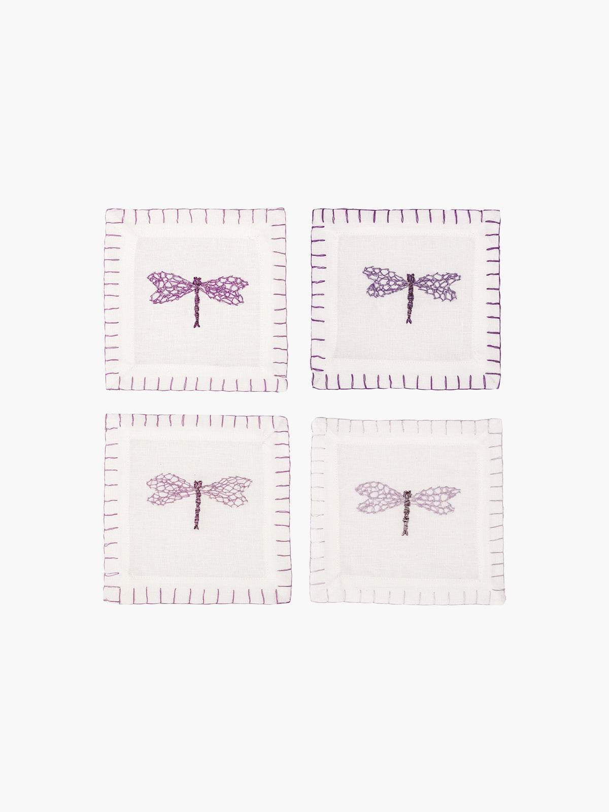 Cocktail Napkin Set of 4 | Lila Cocktail Napkin Set of 4 | Lila