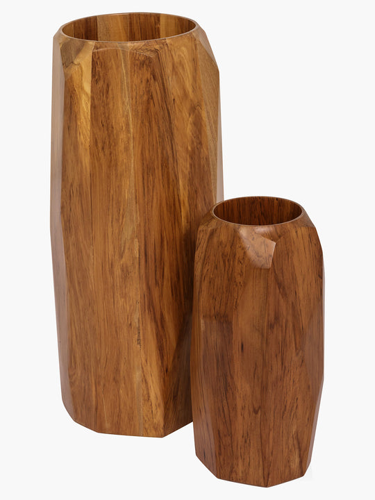 Corte Wood Vase