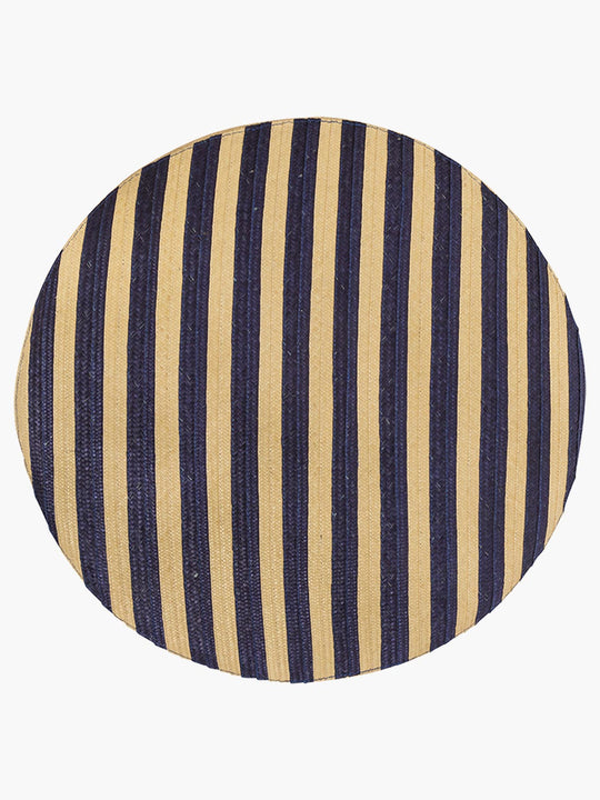 Raya Weave Pillow | Navy