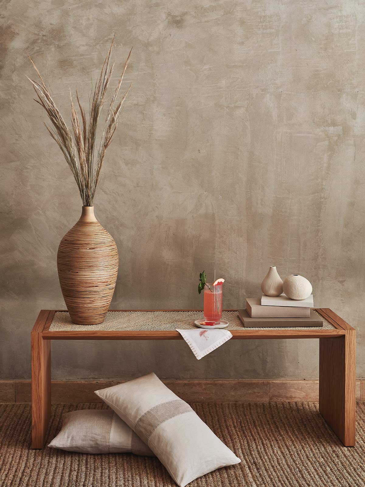 Roble Mimbre Bench Roble Mimbre Bench