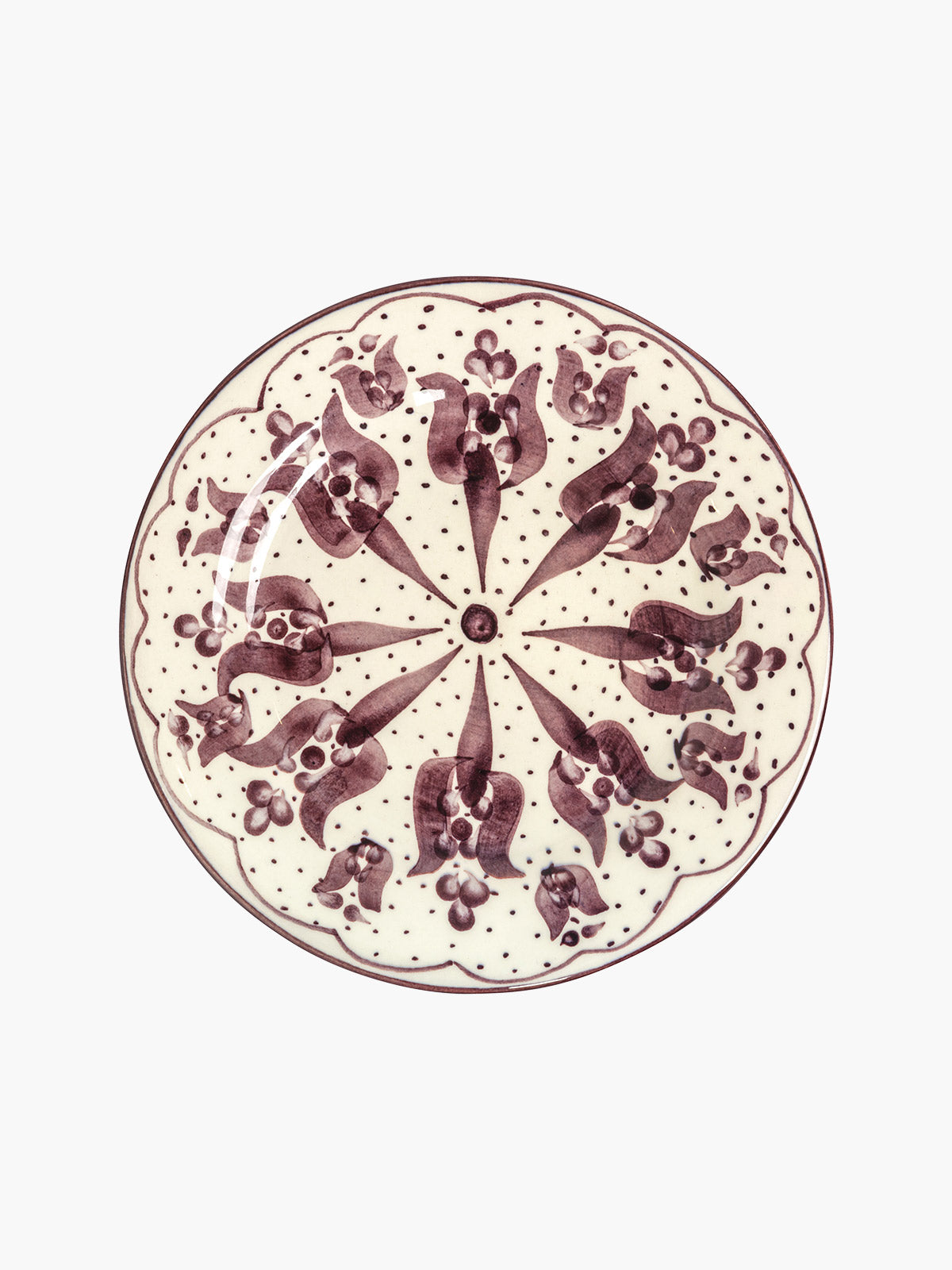 Hand Painted Ceramic Tableware | Aubergine Hand Painted Ceramic Tableware | Aubergine