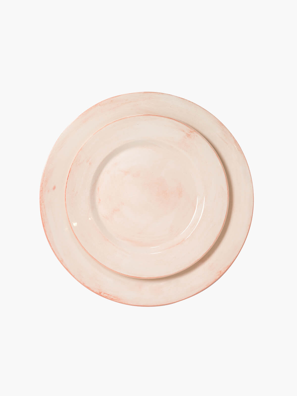 Hand Painted Six Piece Table Setting in Rose Hand Painted Six Piece Table Setting in Rose