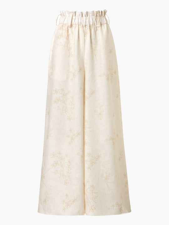 San Antonio Linen Pants | Ivory