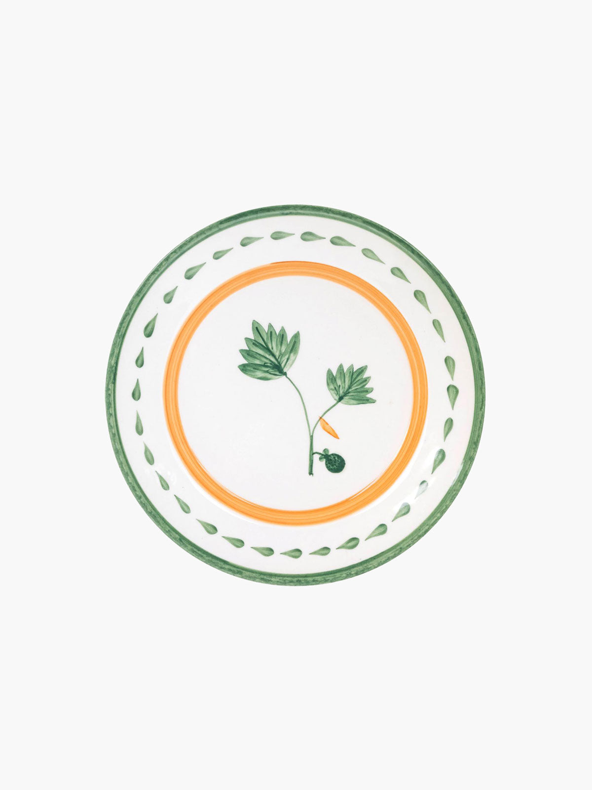 Hand Painted Salad Plate | Hoja de Pan Hand Painted Salad Plate | Hoja de Pan