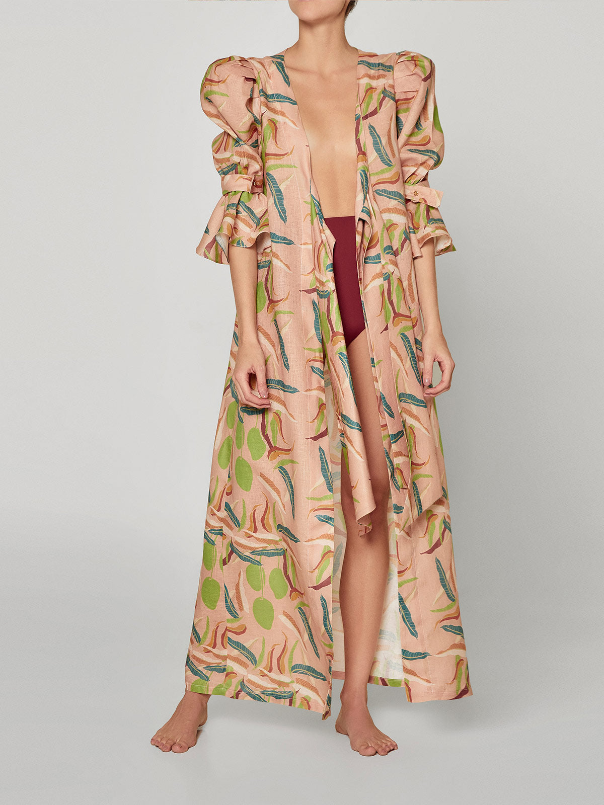 Agua Alta Linen Dress | Rose Mangos Agua Alta Linen Dress | Rose Mangos