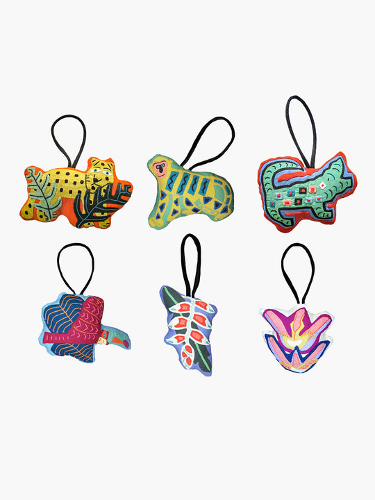 Kuna Jungle Christmas Ornaments