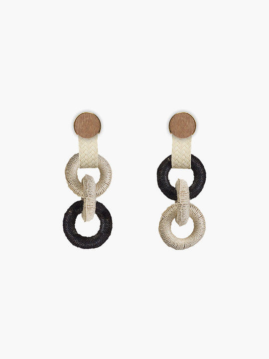 Maguey Earrings | Black