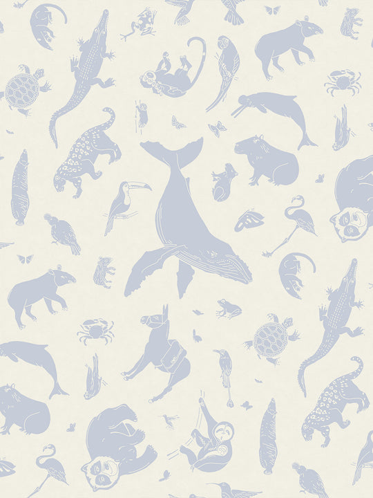 Constellation Safari Wallpaper | Periwinkle Blueprint