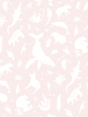 Constellation Safari Wallpaper | Pink Dream Constellation Safari Wallpaper | Pink Dream