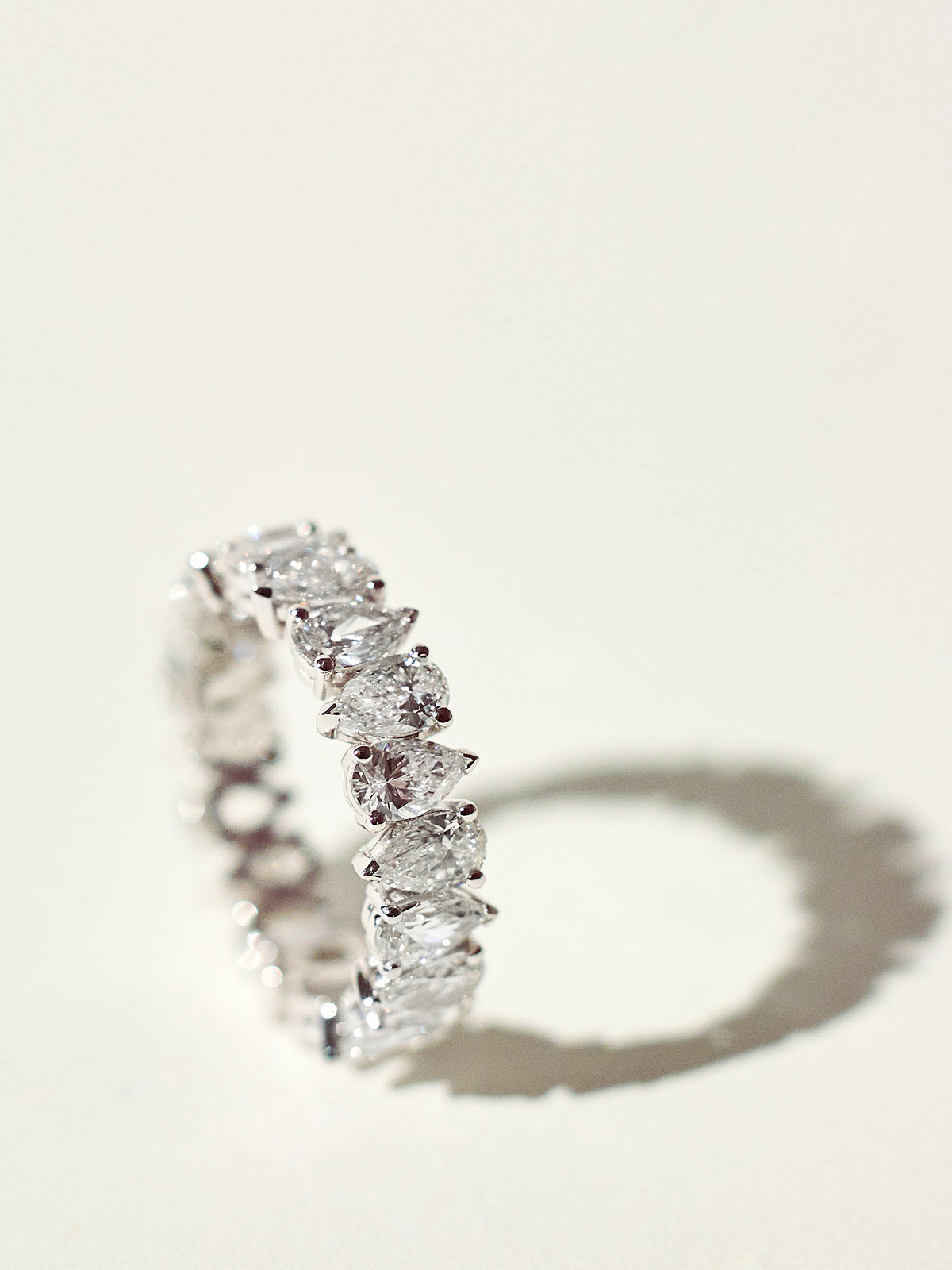 San Cesse Pear Eternity Ring San Cesse Pear Eternity Ring