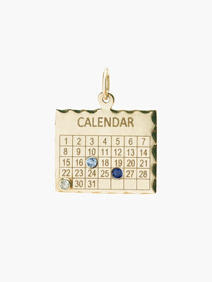 Multiple Date 1960s Calendar Charm | Multiple Date Multiple Date 1960s Calendar Charm | Multiple Date