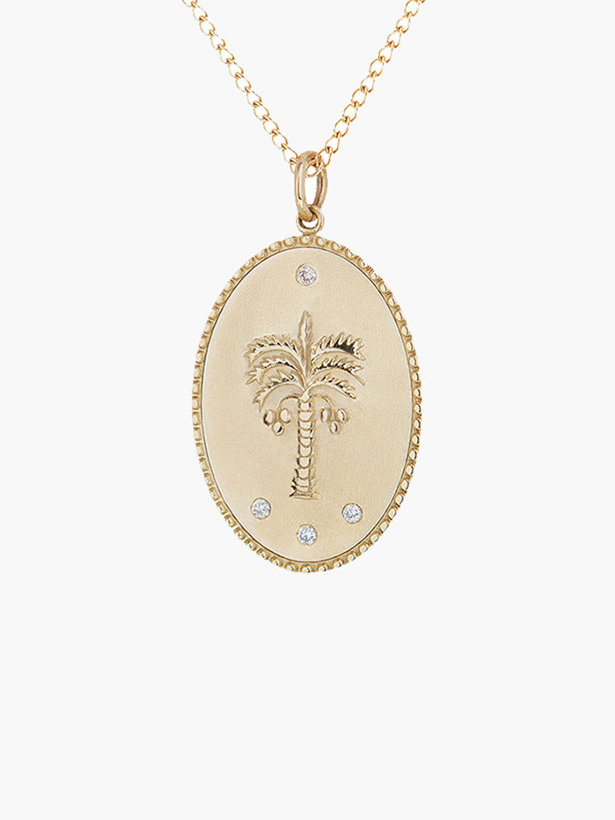 Token Necklace | Date Palm Token Necklace | Date Palm