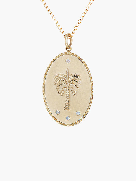 Token Necklace | Date Palm