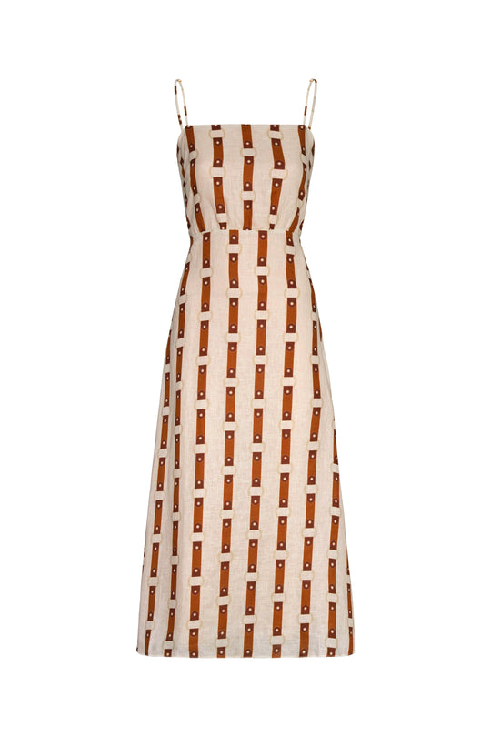 Nativa Linen Midi Dress | Horse Reins