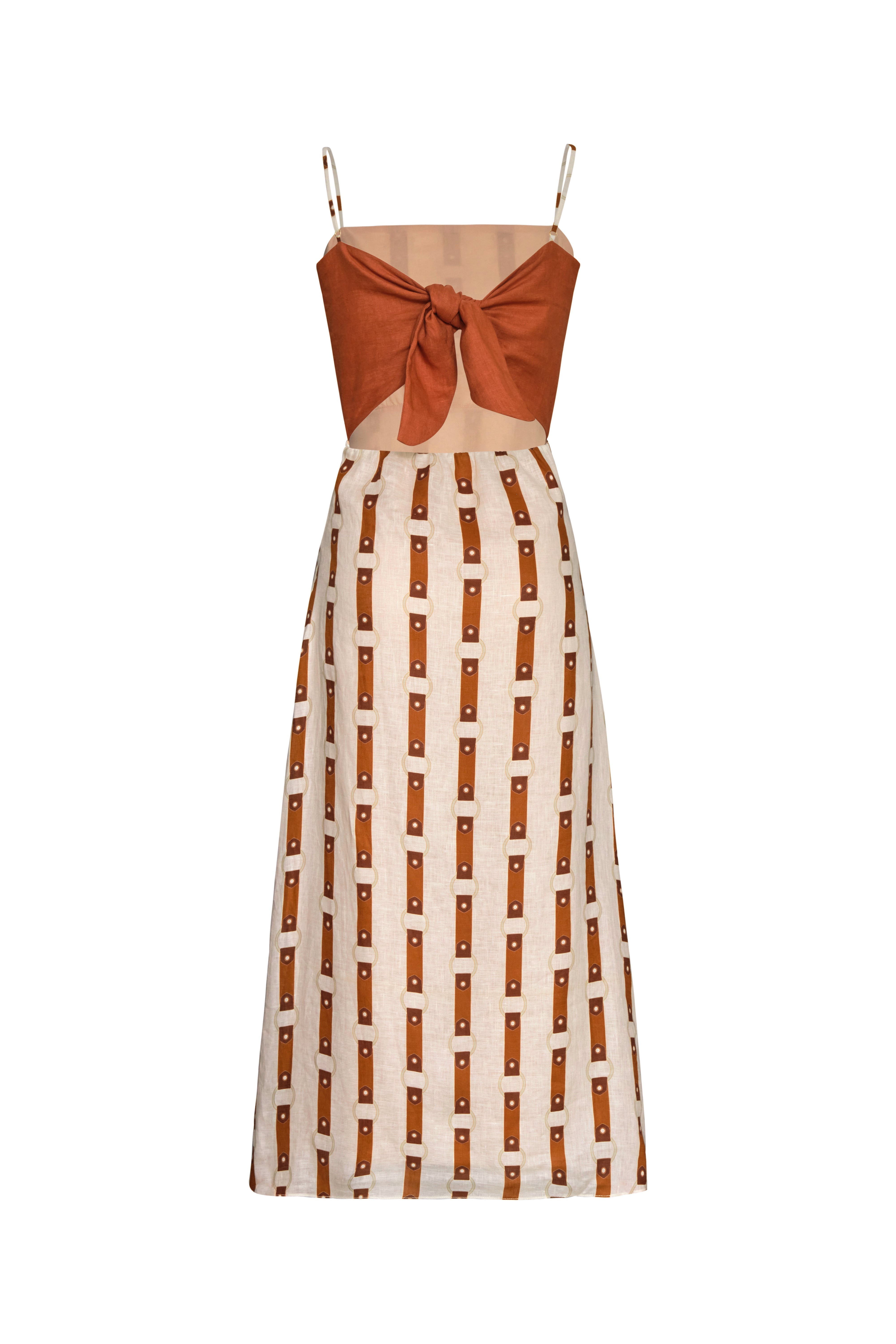 Nativa Linen Midi Dress | Horse Reins Nativa Linen Midi Dress | Horse Reins