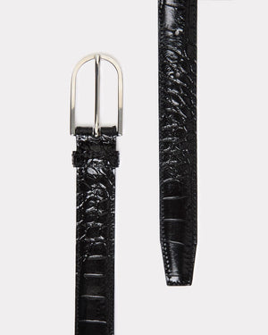 The Classic Belt | Black Croc The Classic Belt | Black Croc