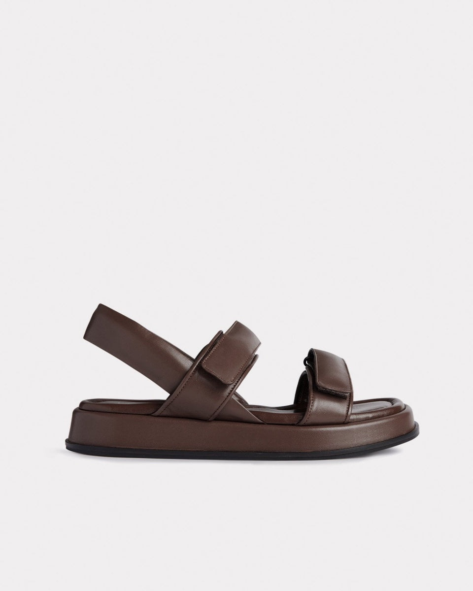 The Sporty Sandal | Chocolate