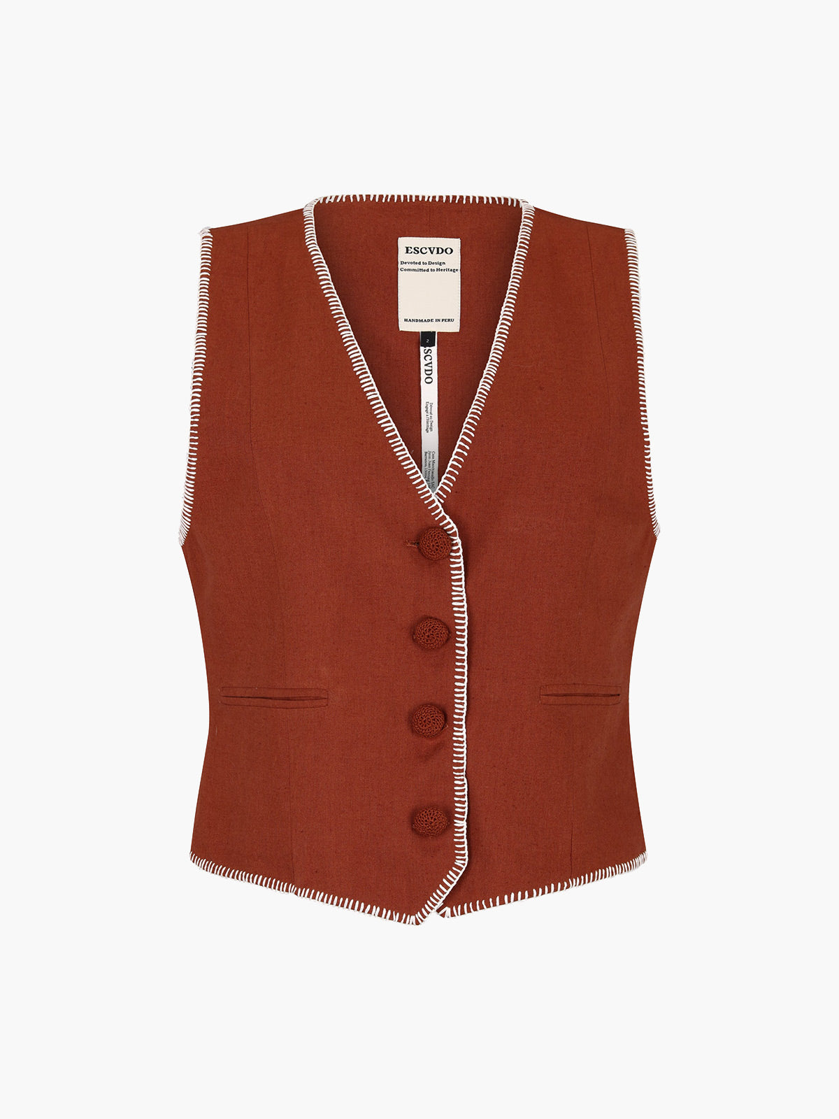 Amuleto Vest | Brown Amuleto Vest | Brown
