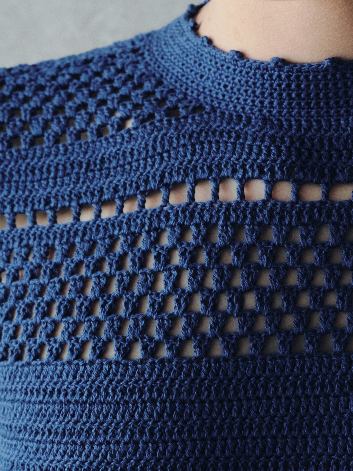 Nauta Crochet Midi Dress | Electric Blue Nauta Crochet Midi Dress | Electric Blue