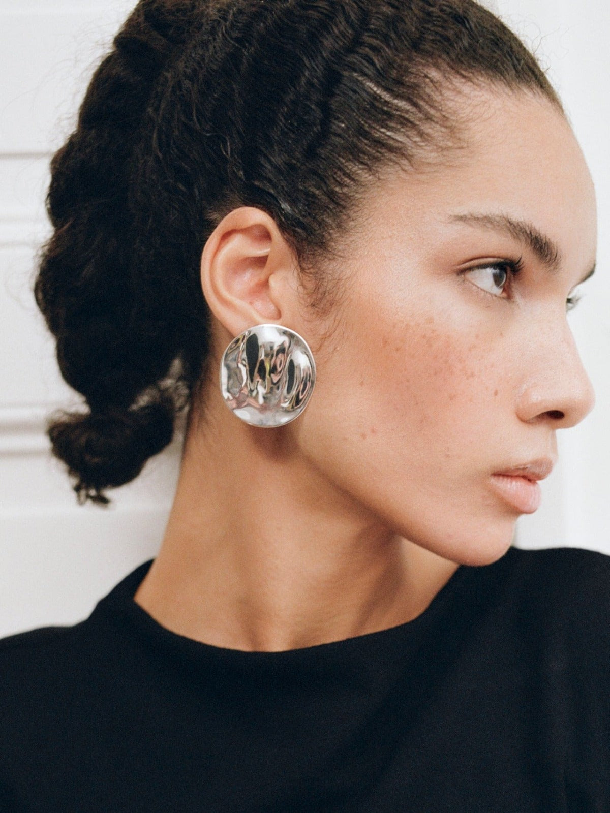 The Disc Earrings | Silver The Disc Earrings | Silver